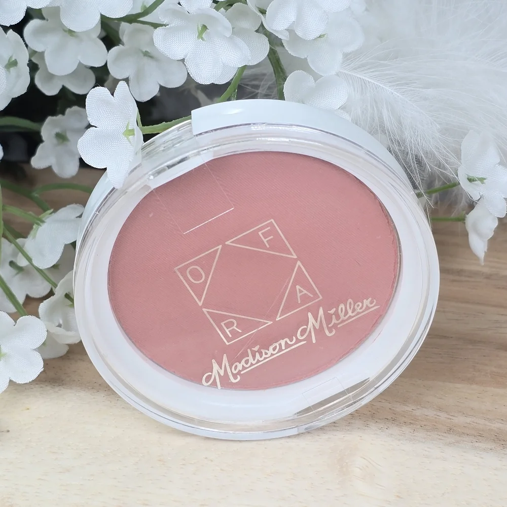 OFRA x Madison Miller Blush Sweet Stuff Color Compact For Cheeks Pink Shade New